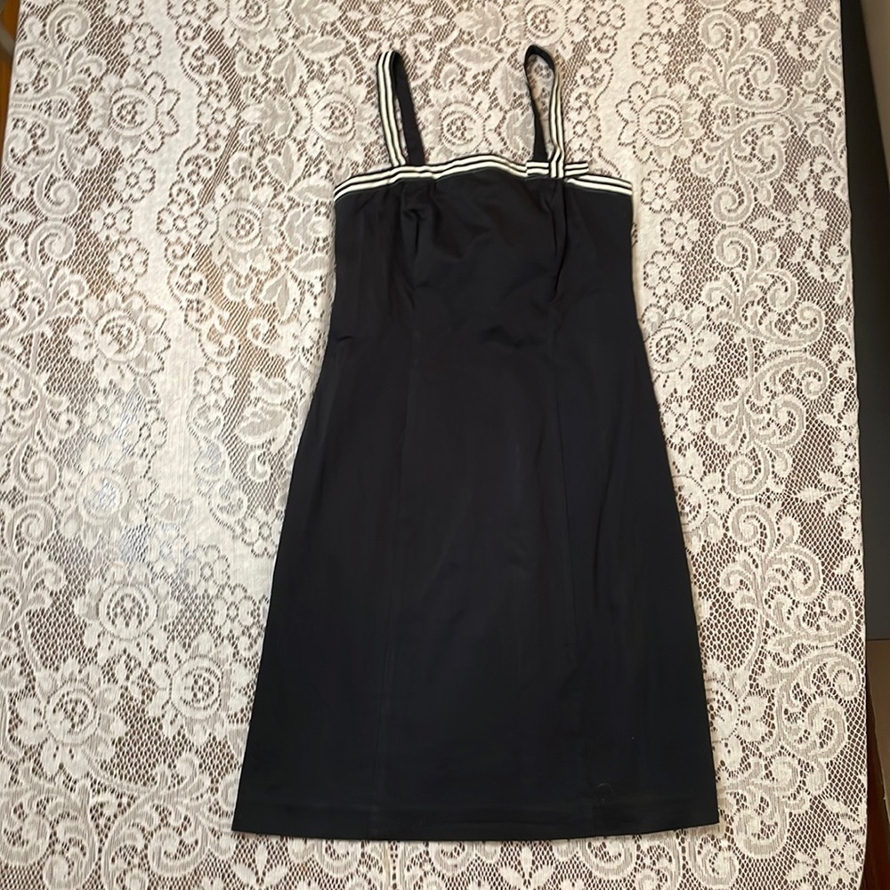 Vintage Ann Taylor Black and White Dress Size 2